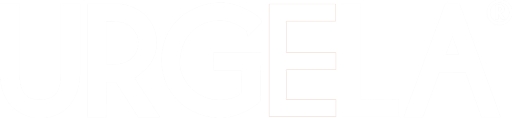 Logo URGELA - biele