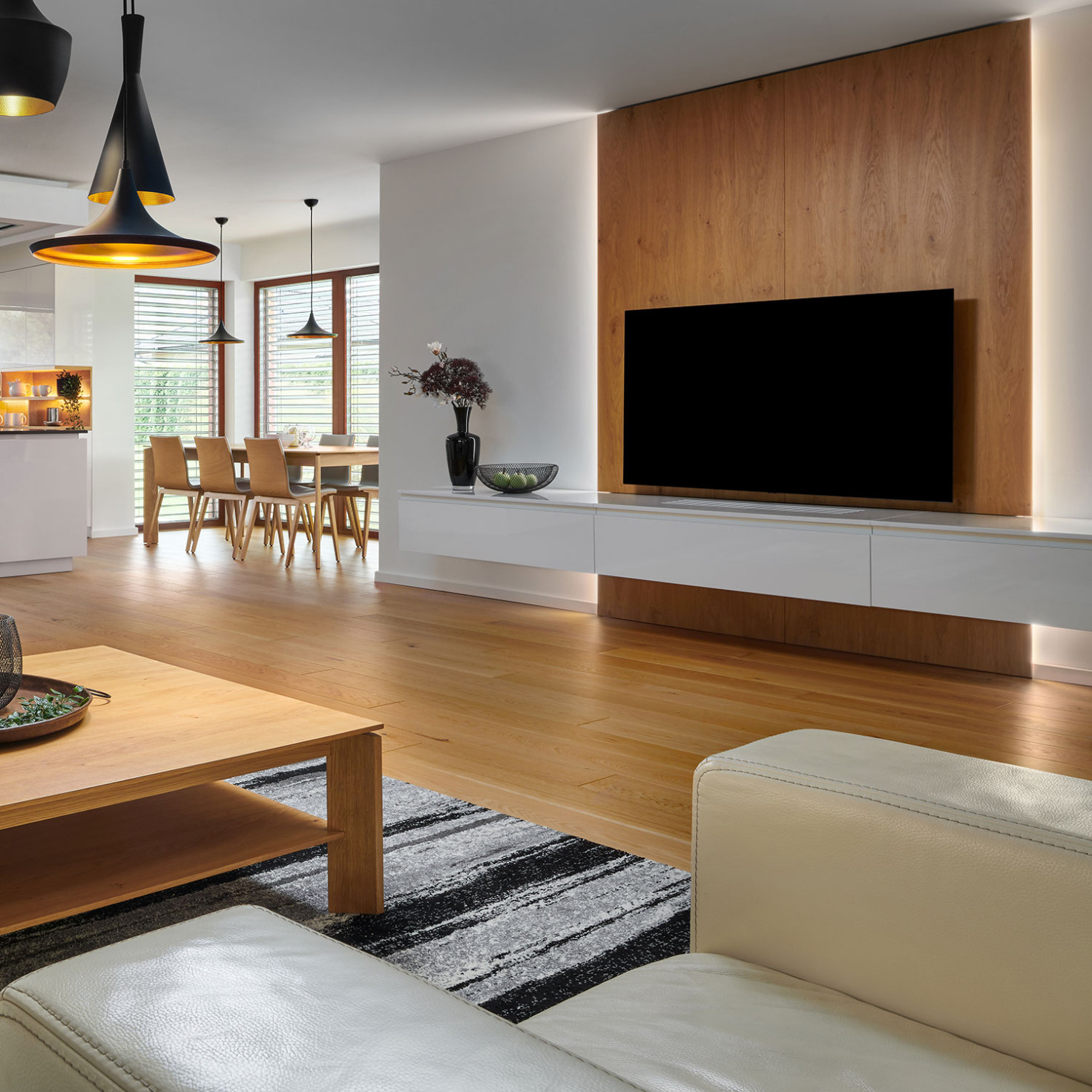 obyvacka-na-mieru_biela-lakovana-moderna-obyvacka_dubove-drevo_led-pasy