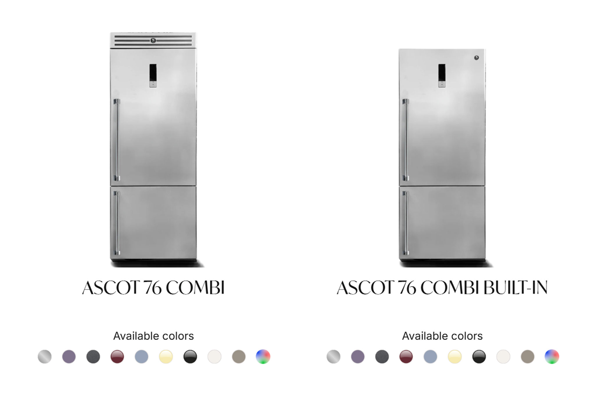 nerezove chladnicky ascot_znacka steel