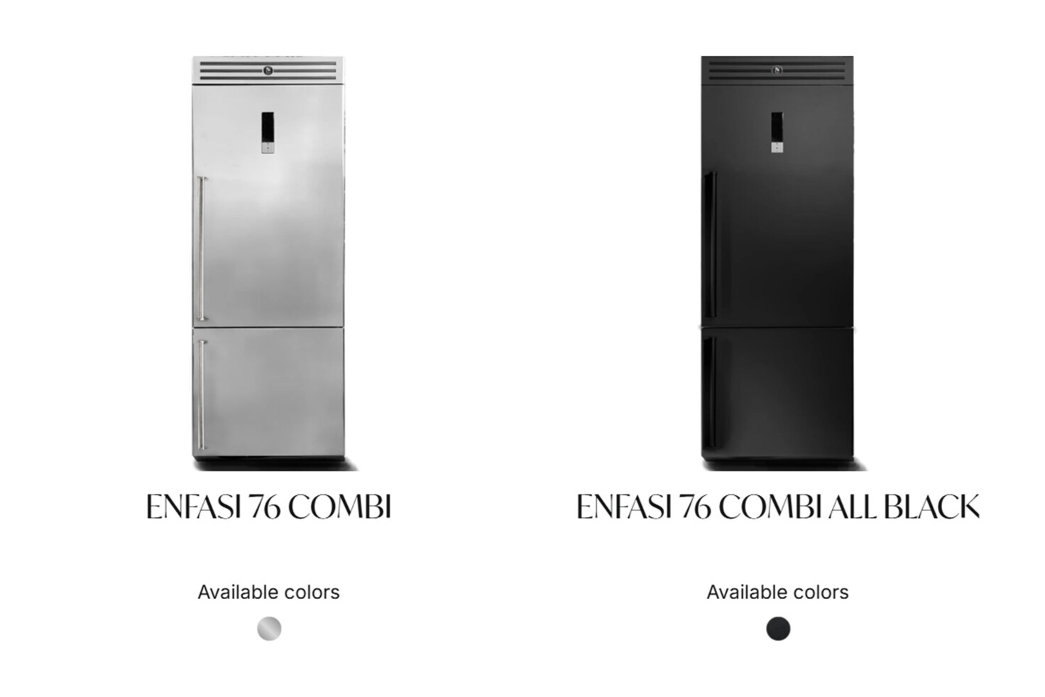 nerezove chladnicky enfasi_znacka steel