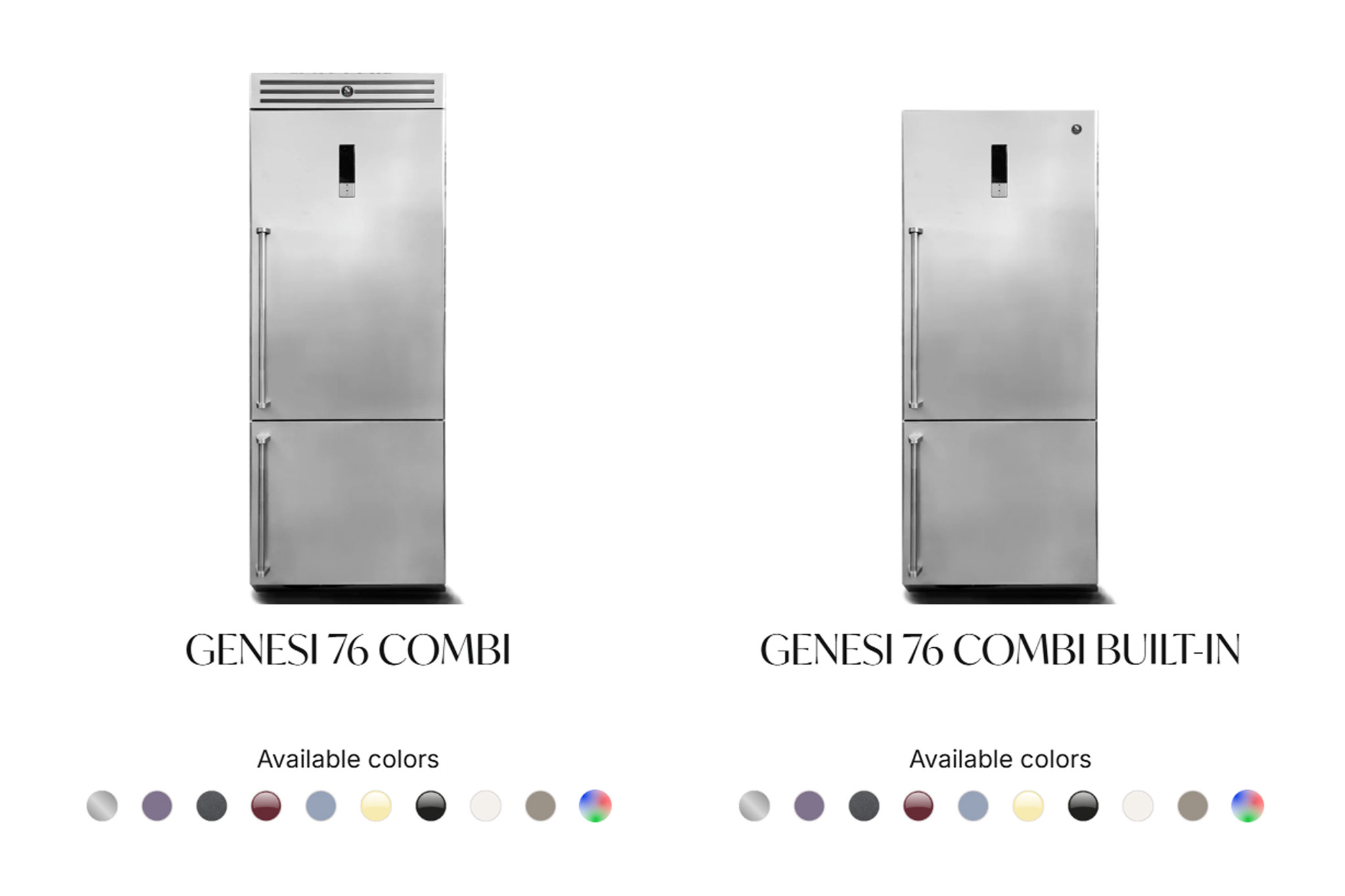 nerezove chladnicky genesi_znacka steel