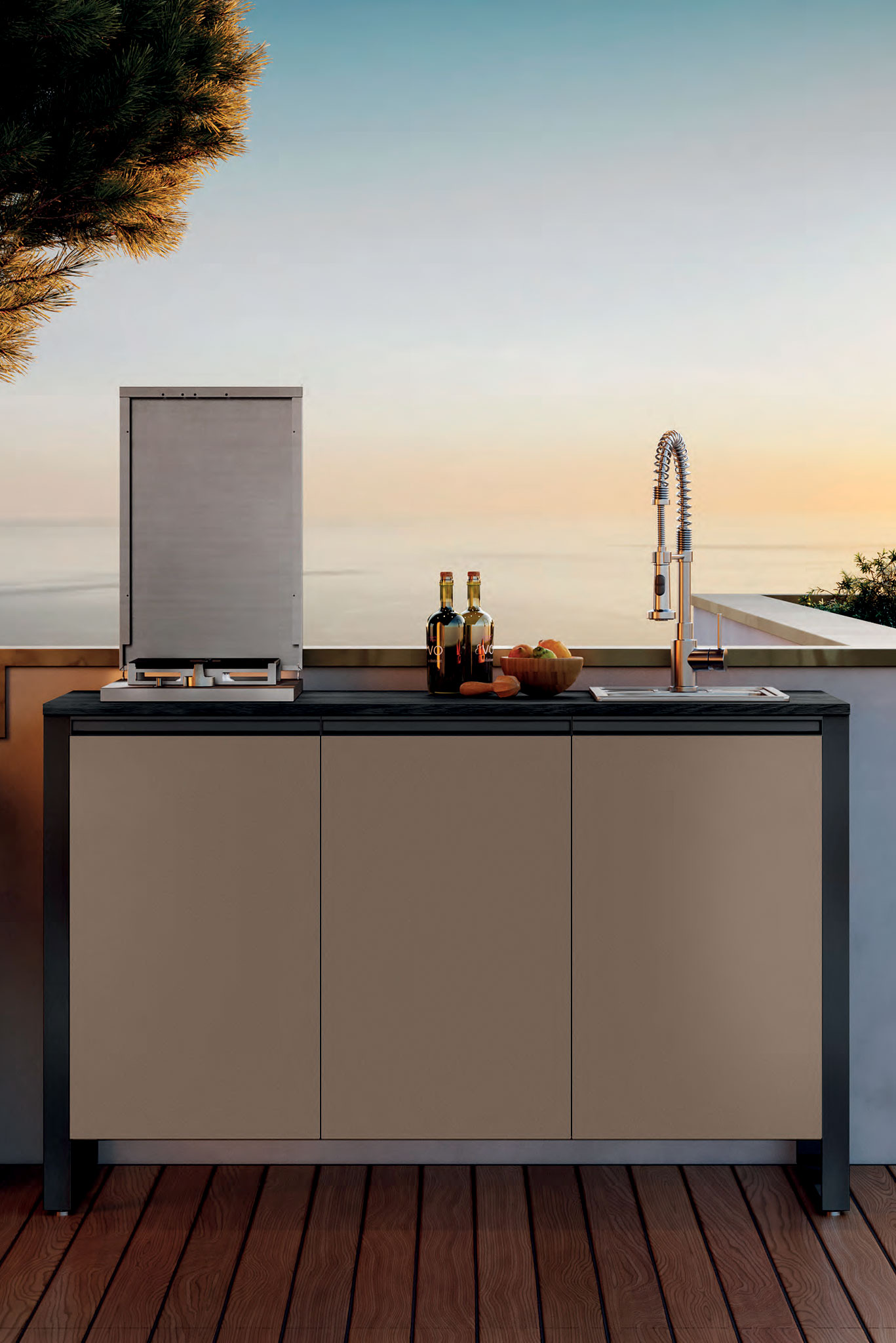 nerezove zahradne kuchyne znacky steel