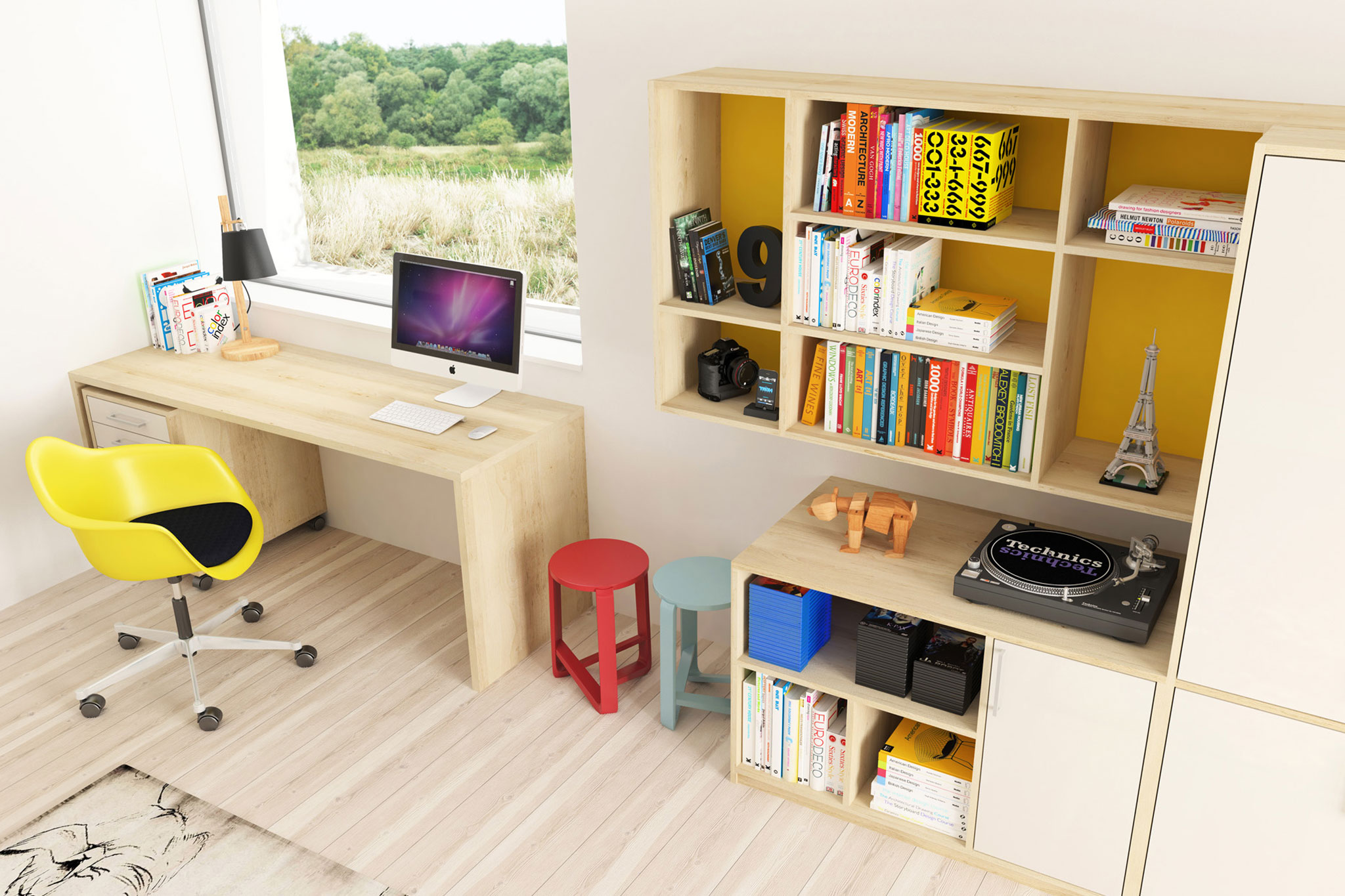 studentska-izba_na-mieru_hanak_moderna-studentska-izba_biely-lak_kombinacia-s-bledym-drevom