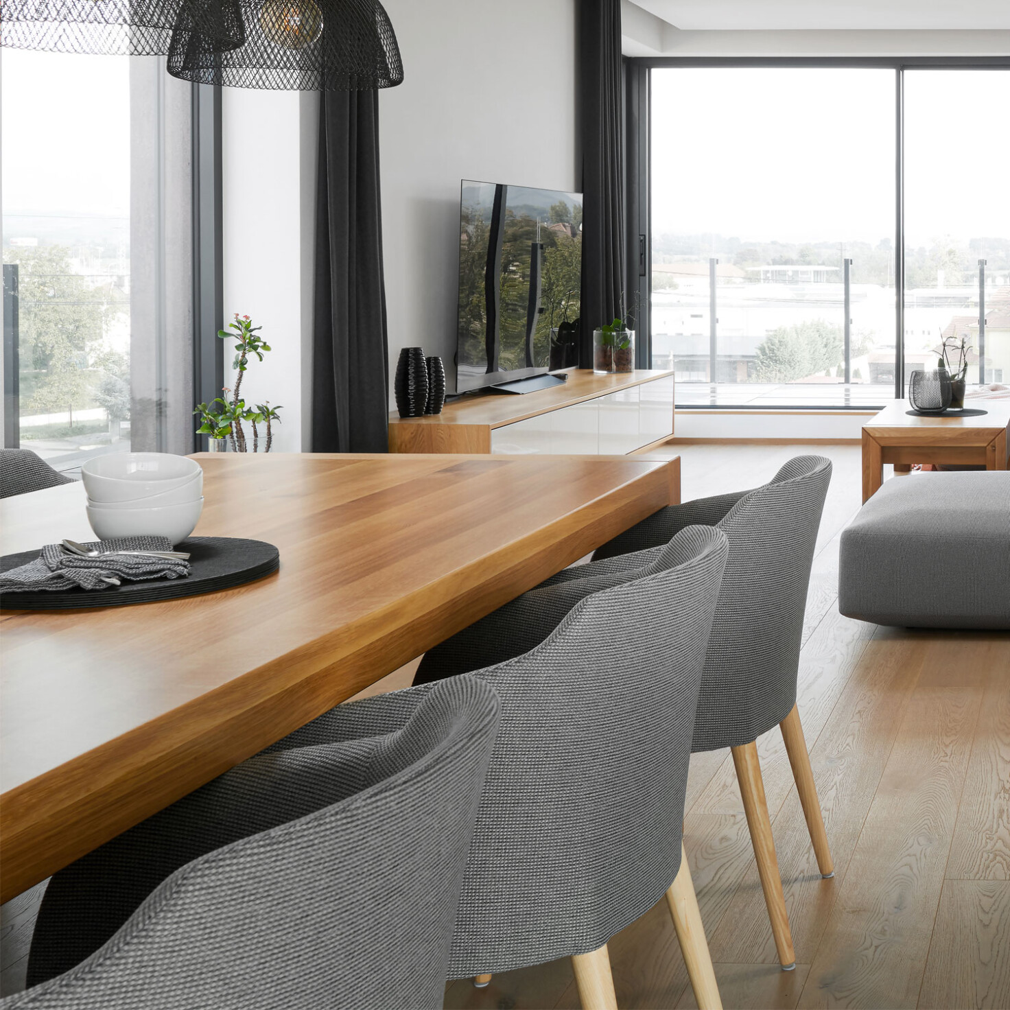 moderne sede jedalenske kresielka hanak