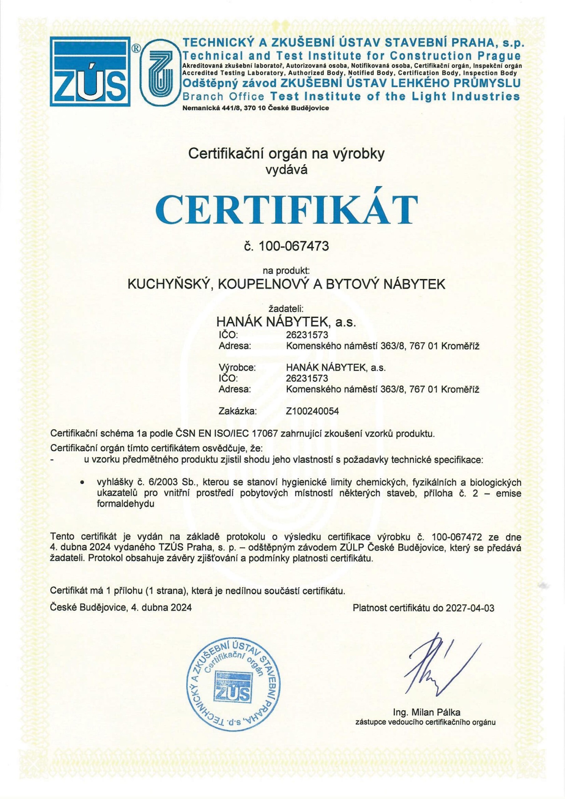 urgela_certifikaty_znacka_hanak