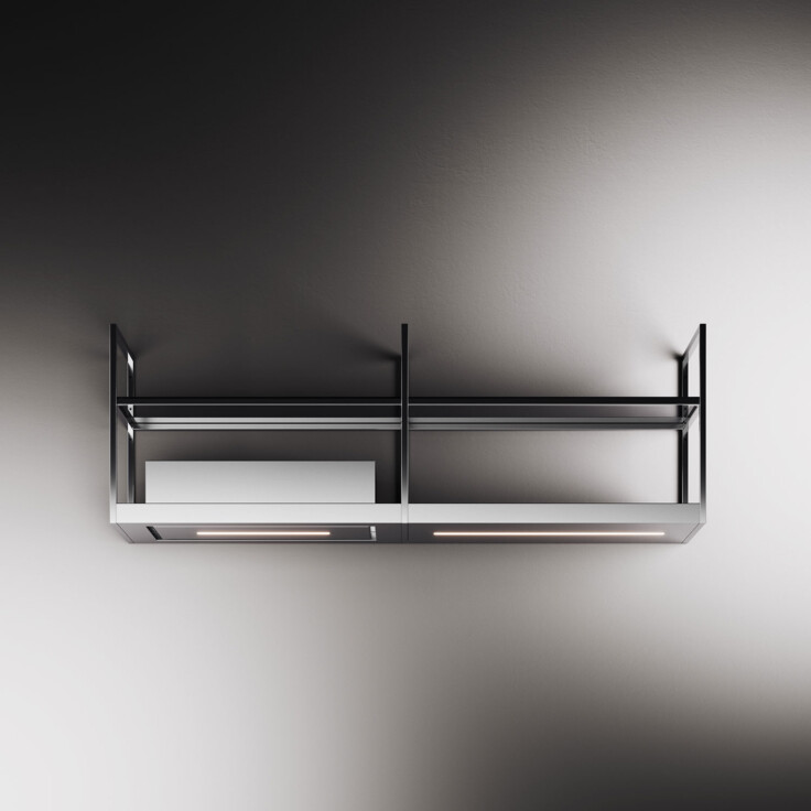 odsávač pár sculptor s led pásom