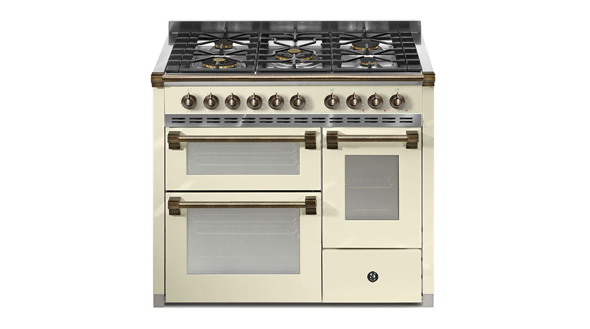 Náhľadový obrázok položky „Sporák ASCOT 100 cm, 3 rúry, sklenené dvierka“