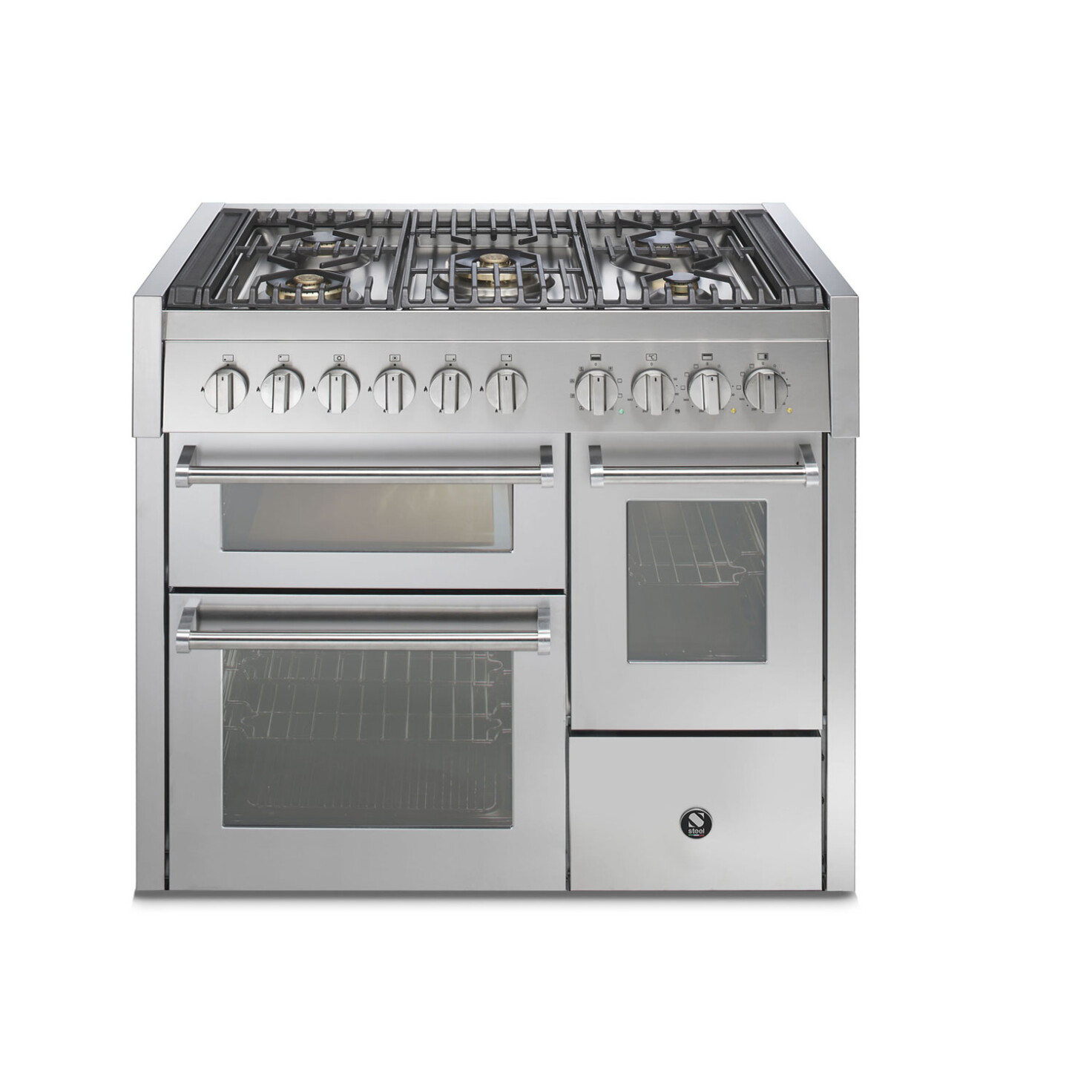 nerezový sporák steel_model genesi_100 cm