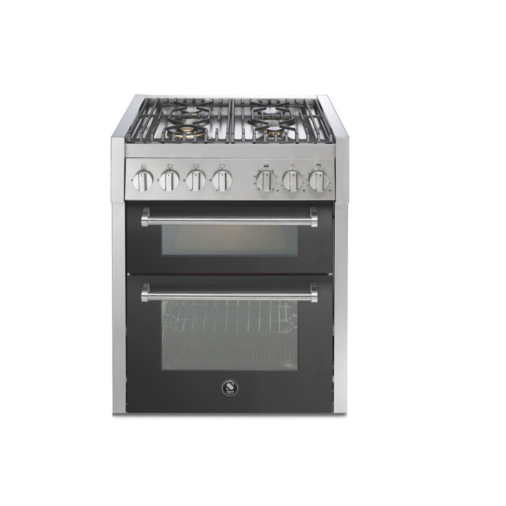 nerezovy sporak znacka steel_model genesi 70 cm antracitova farba