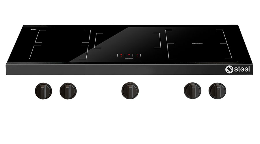 čierna indukčná varná plocha na sporáky ENFASI