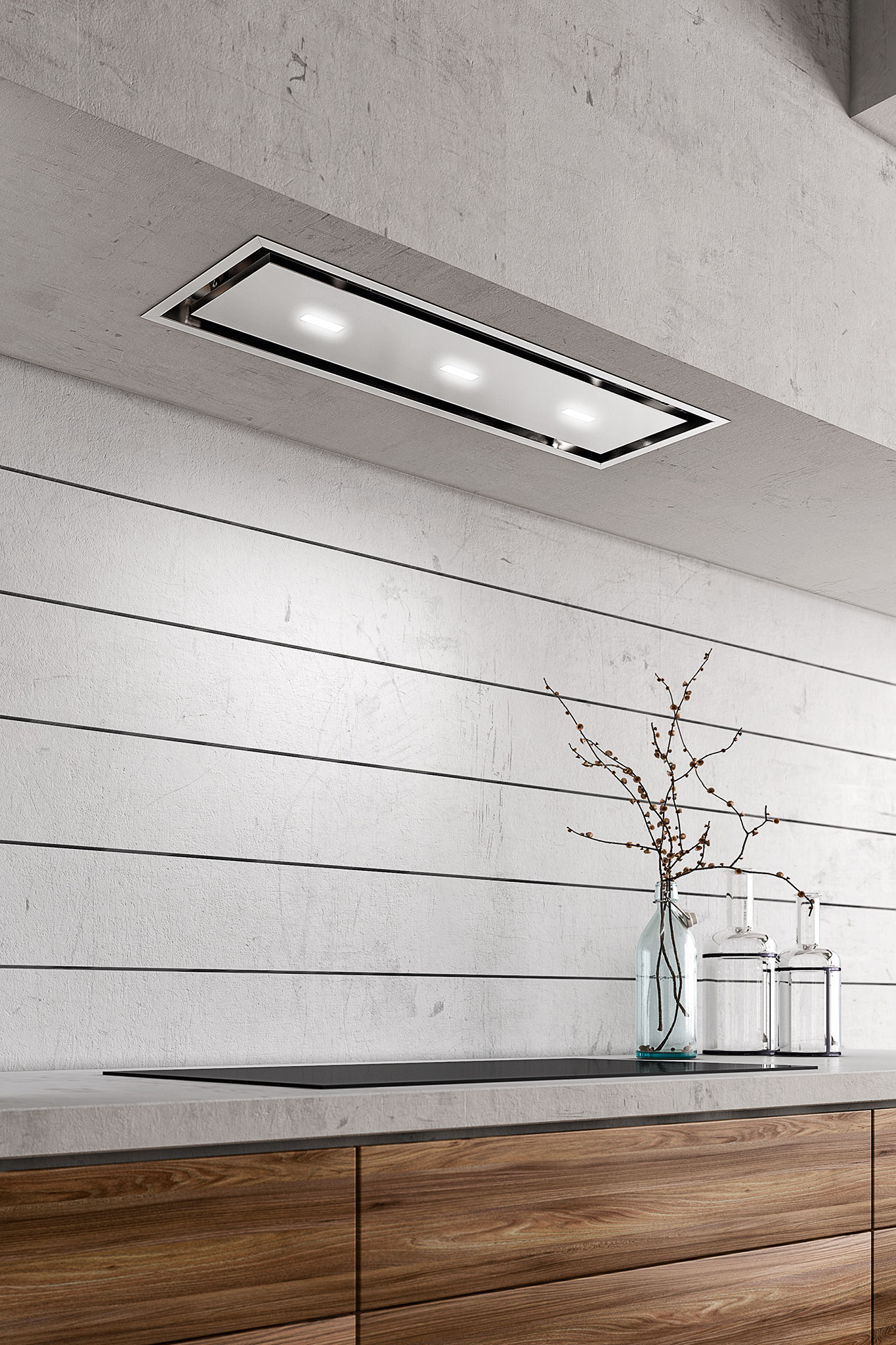 nerezový stropný digestor model DORADO