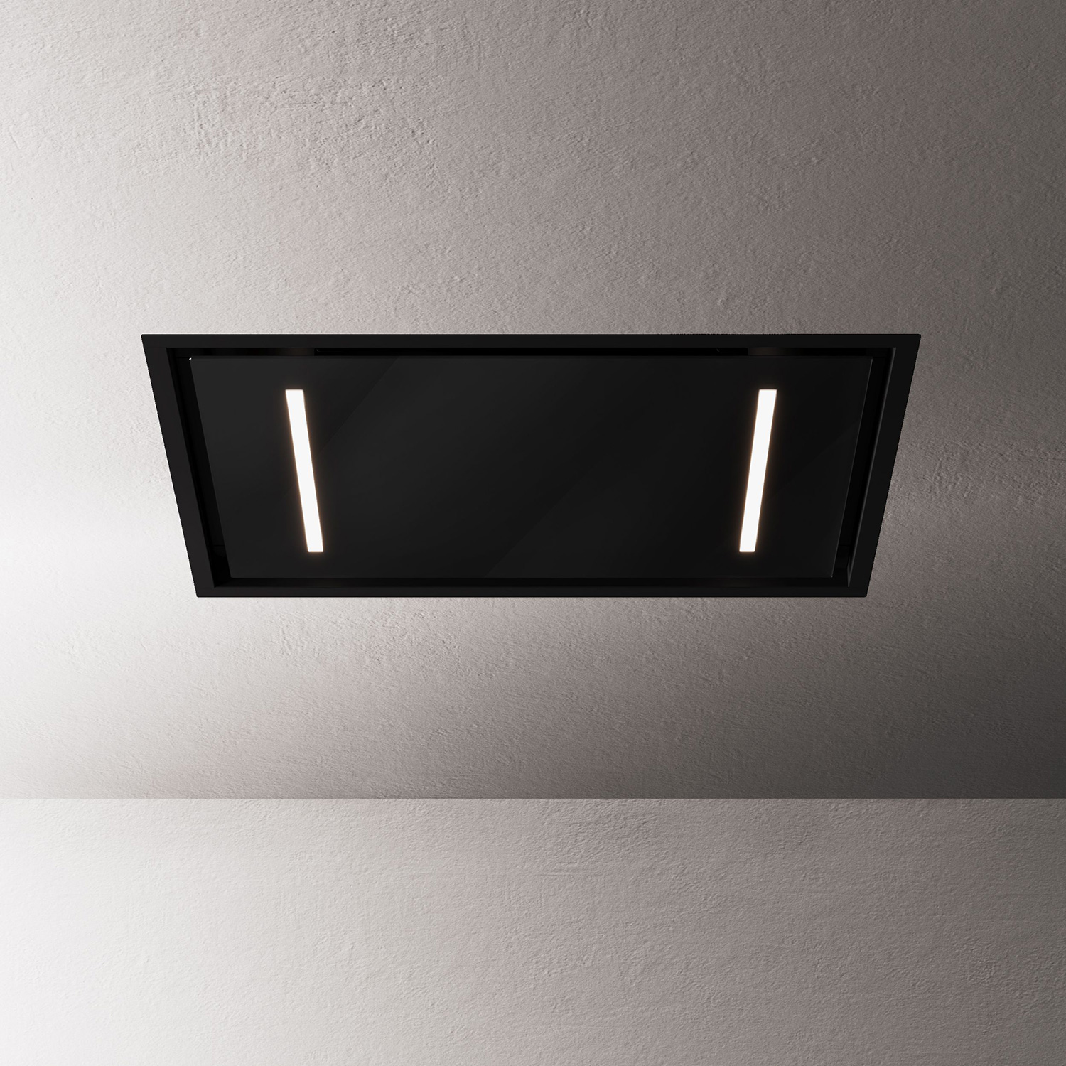 čierny digestor na strom model scutum