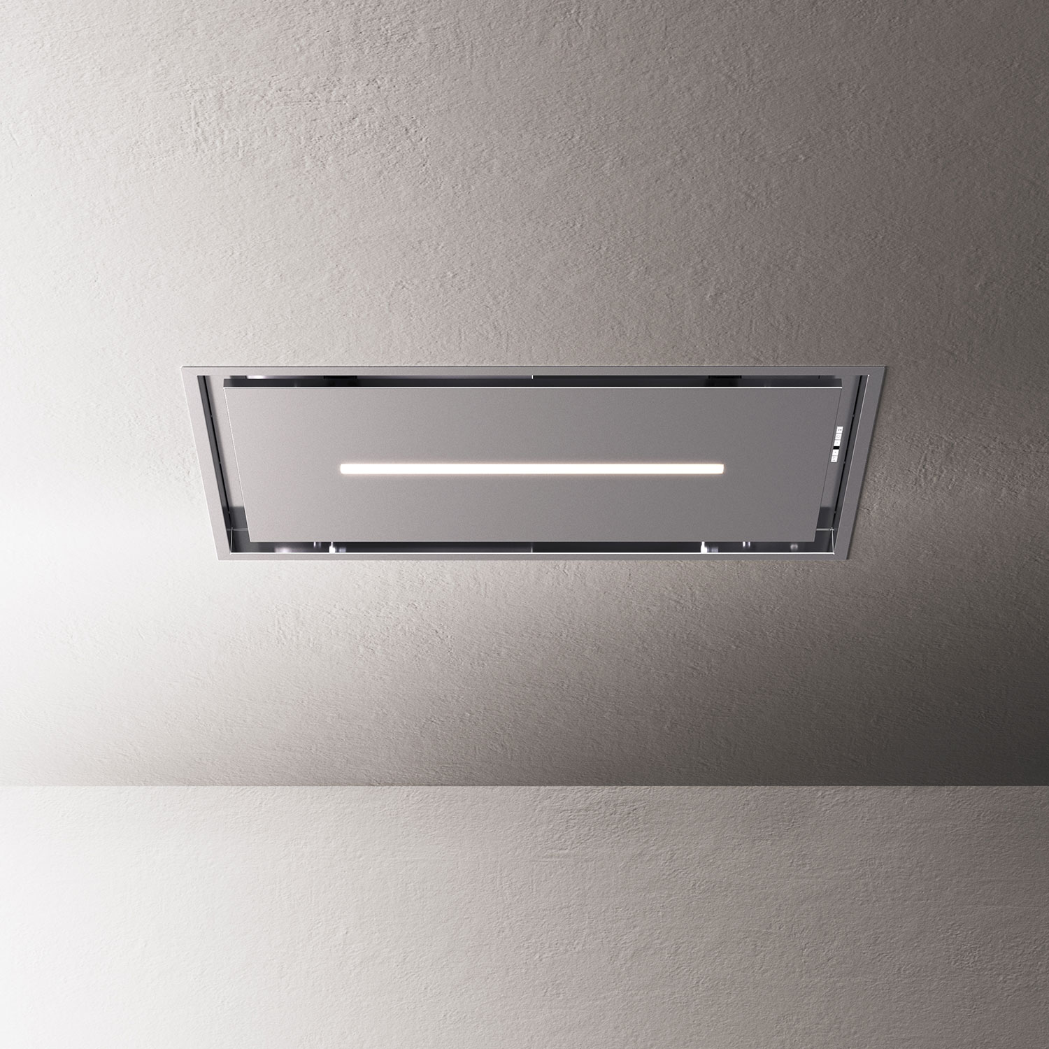 stropný digestor model URSA strip nerezový