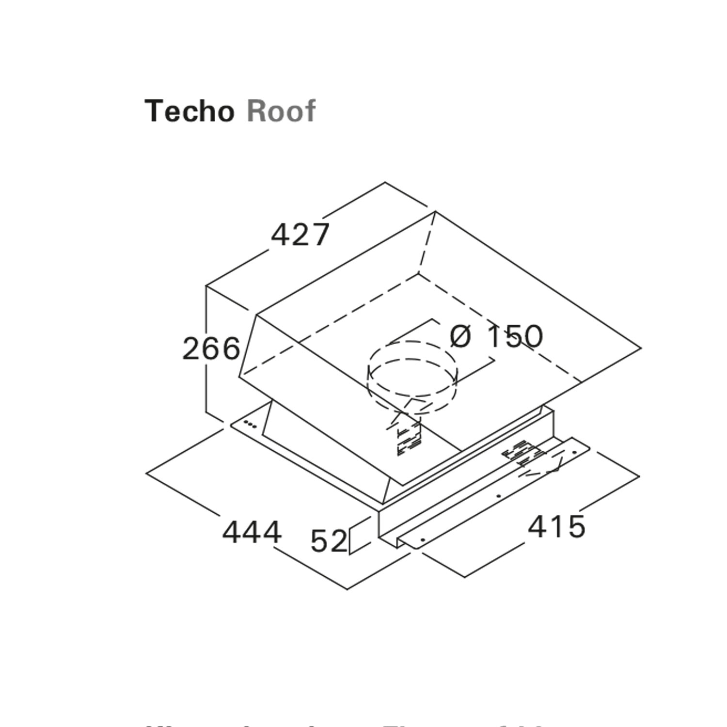 externý motor model 636 do exterieru na strechu