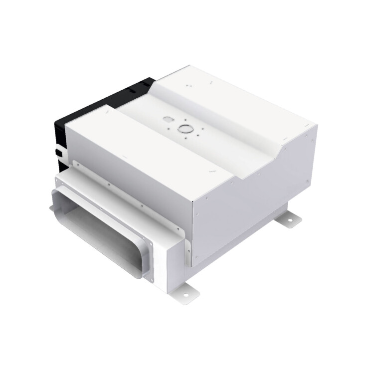 externy motor k digestoru s umiesnením na trase potrubia model motora 694