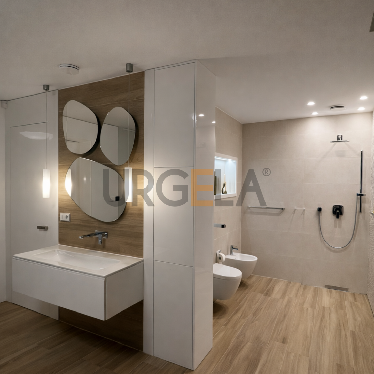 moderna kupelna na mieru s nabytkom na mieru znacky hanak