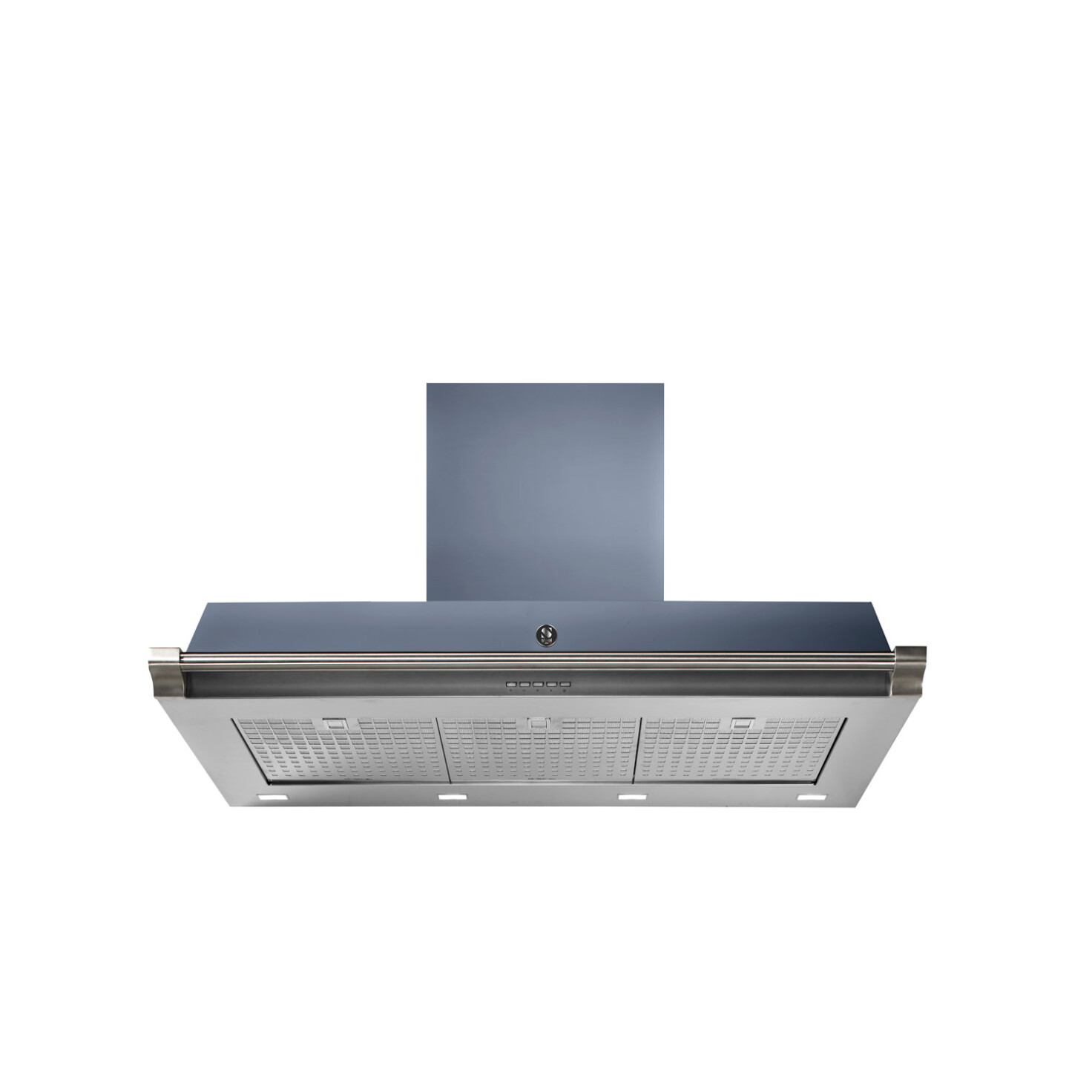 moderny digestor s nerezovym madlom model oxford šírka 100 cm