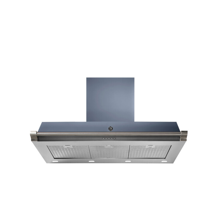 moderny digestor s nerezovym madlom model oxford šírka 100 cm